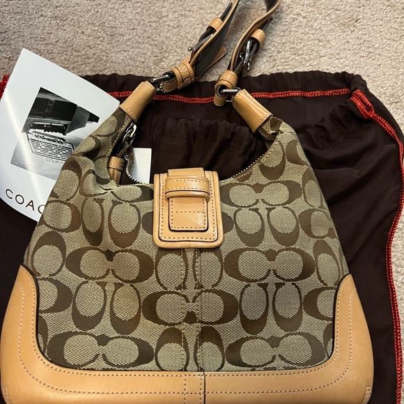 Coach Shoulder bag, with dust cover. Used once. - Picture 5 of 5